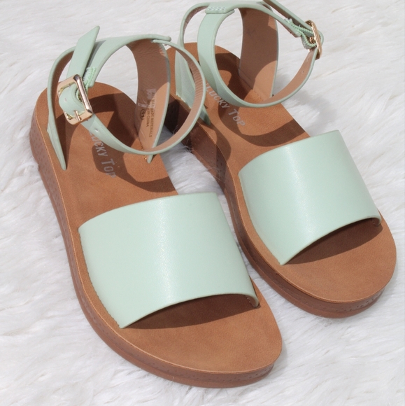 Mint Sandals - Picture 2 of 3